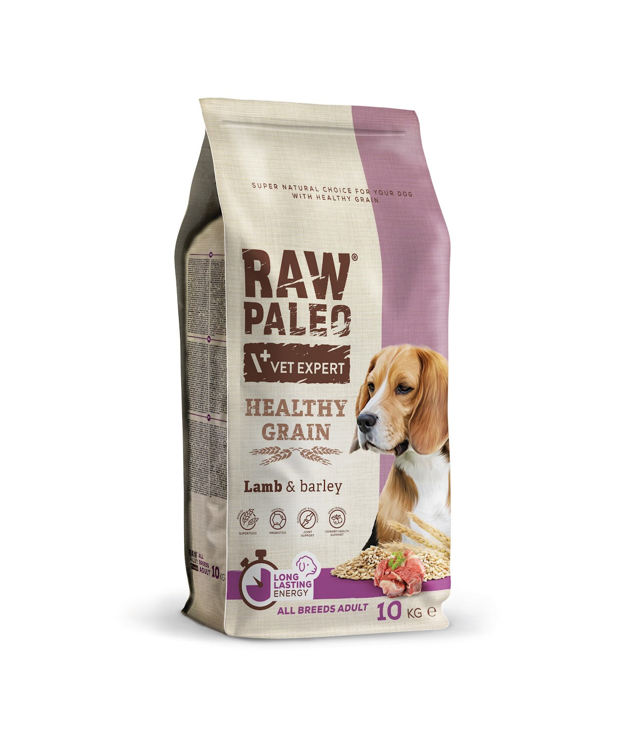 Raw Paleo Healthy Grain Lamb&Barley Adult 10kg