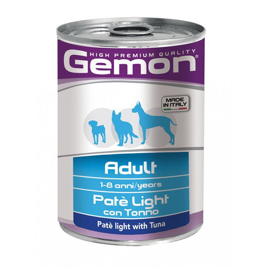 Gemon Light all breeds adult konservuotas paštetas suaugusiems šunims su tunu 400g