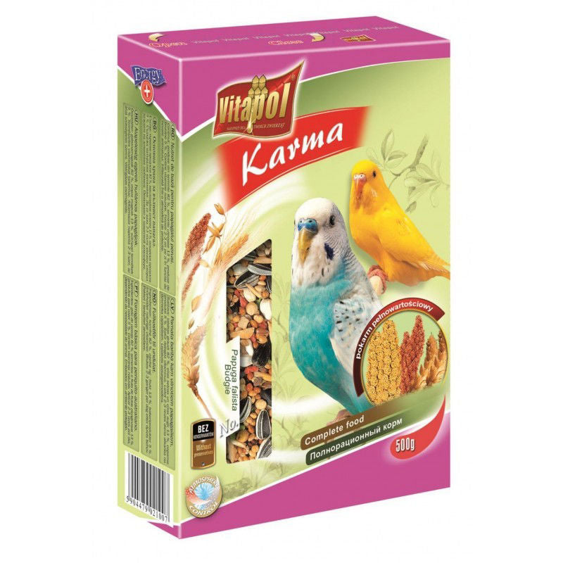 Vitapol lesalas banguotosioms papūgėlėms 500g