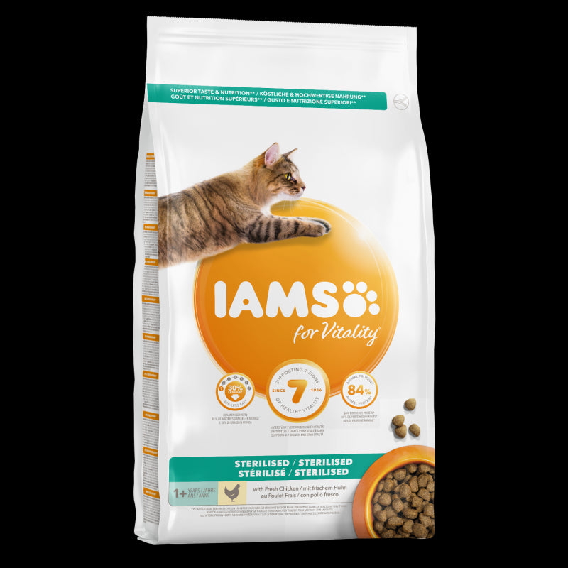 IAMS Sterilised Cat (vištiena) 10kg
