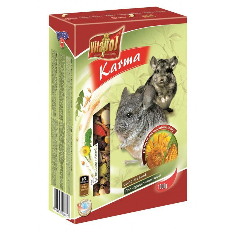 Vitapol visavertis pašaras šinšiloms 1kg