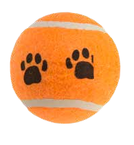 GIMDOG žaislas šunims teniso kamuoliukas 6,4cm