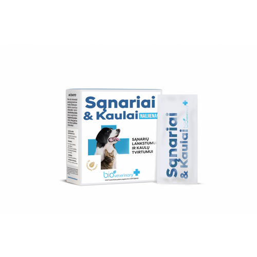 Bioveterinary Sąnariai & Kaulai maisto papildas augintiniams N28