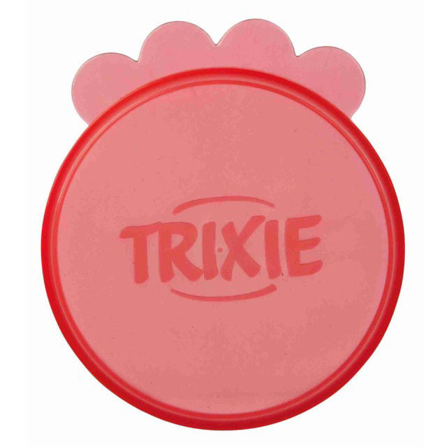 TRIXIE  Dangteliai skardinėms, ø 7.6 cm, 3 vnt., įv. spalvų