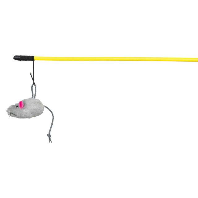 TRIXIE  Meškerė su pele, plastm.-pliušas, su kačių mėta, 50 cm