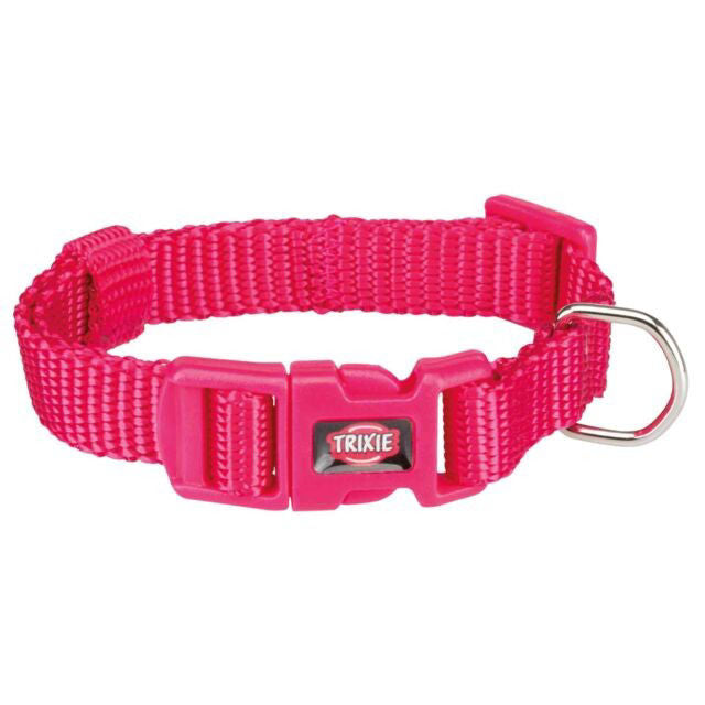 TRIXIE Premium antkaklis, L-XL 40-65cm/25mm, fuksija