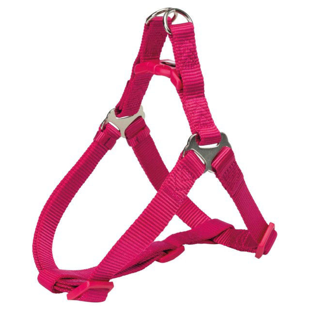 TRIXIE Premium One Touch petnešos, XS-S 30-40cm/10mm, fuksia