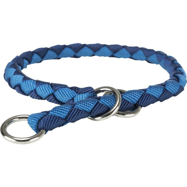 TRIXIE Cavo antkaklis pusiau smaug., L 47-55cm/18mm, indigo/mėlynas