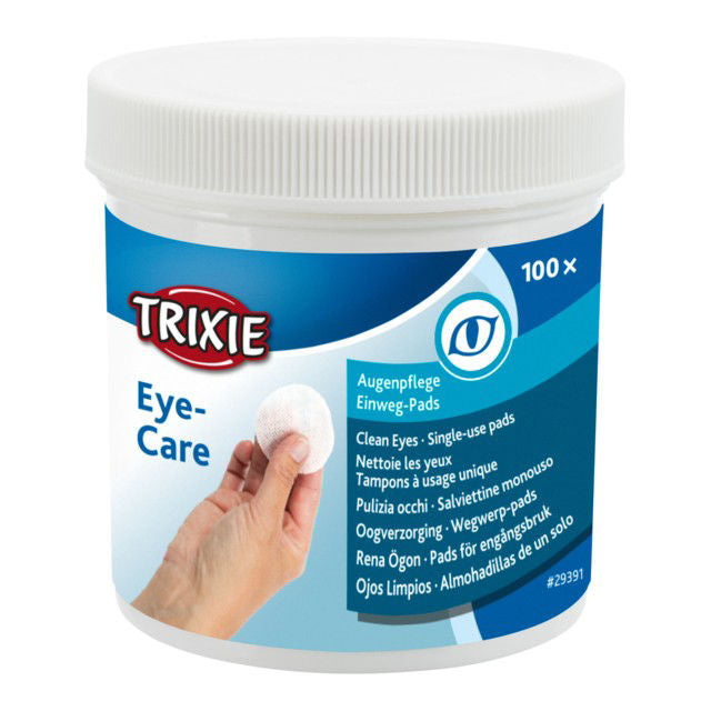 TRIXIE Priežiūros pagalvėlės akių aplinkai, 100 vnt