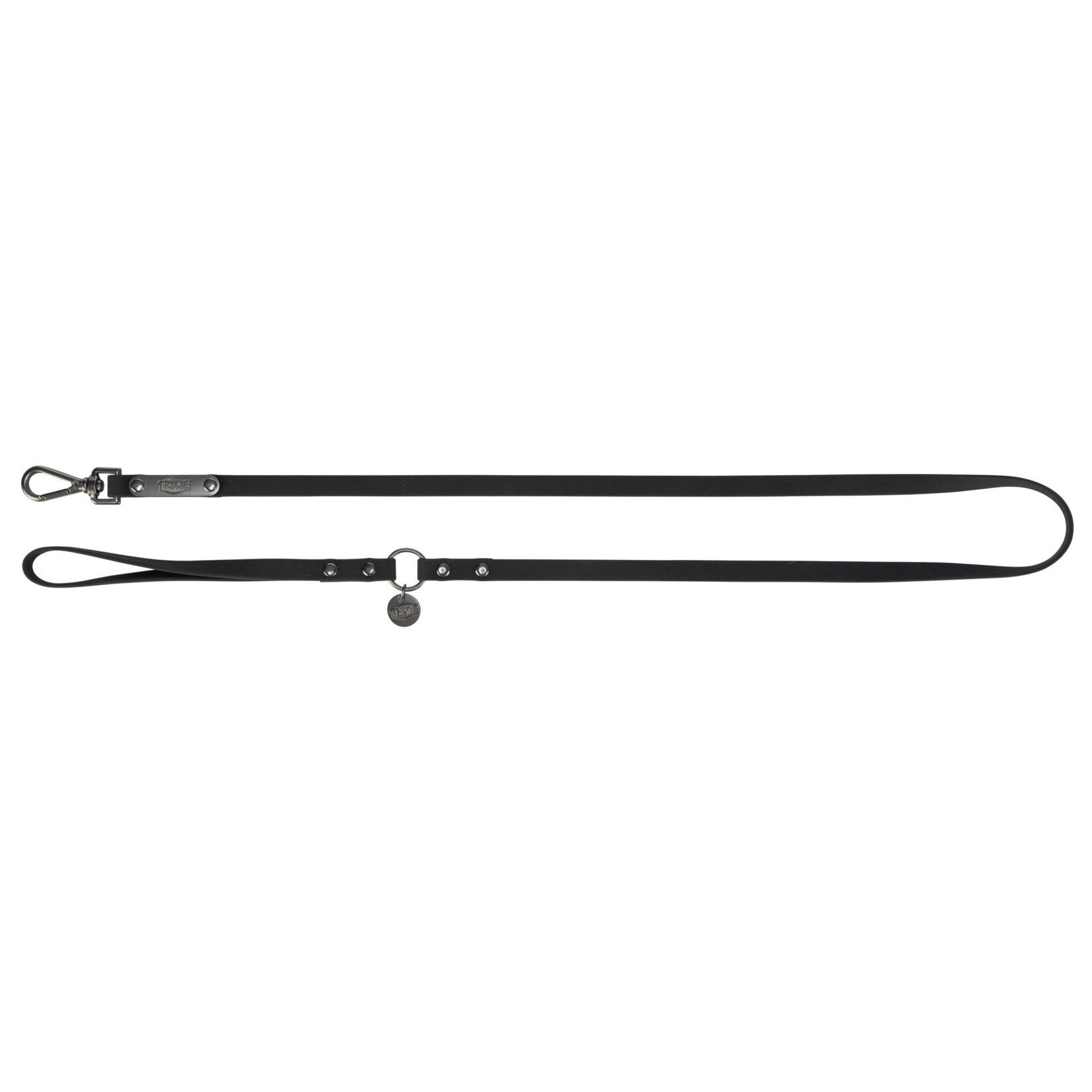 TRIXIE CityStyle pavadys, PVC, S-M: 1.20 m/13 mm, juodas