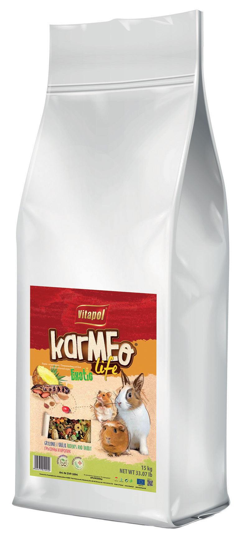 Vitapol Exotic coctail for rodents 15 kg