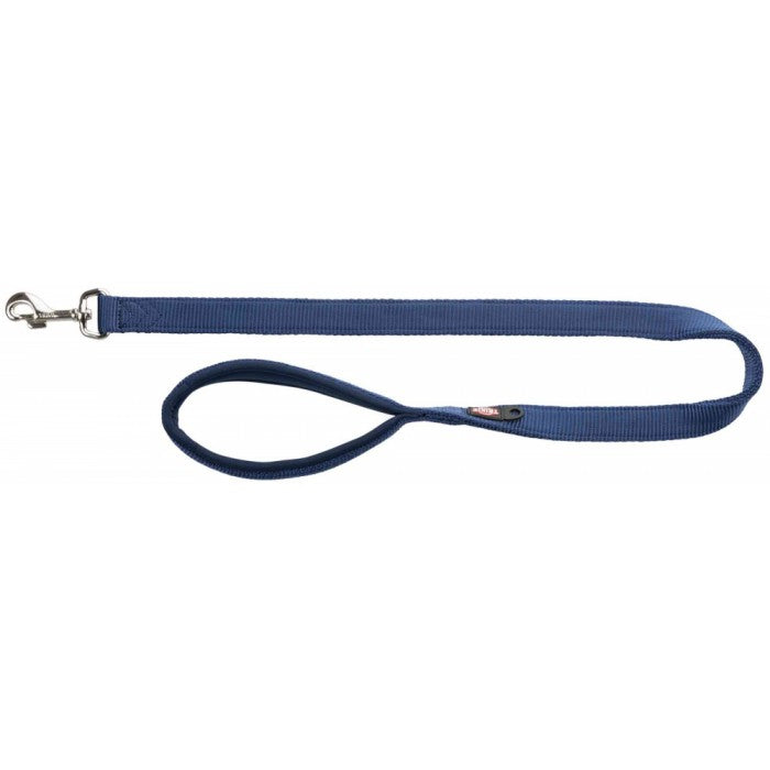 TRIXIE Premium fosforescuojantis pavadys  su adreso laukupavadys, XS 1.2m/10mm, indigo
