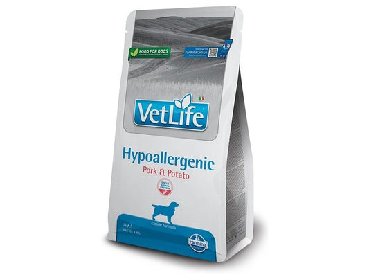 FARMINA VET LIFE - DOG Dry HYPOALLERGENIC Pork&Potato ADULT 2 kg