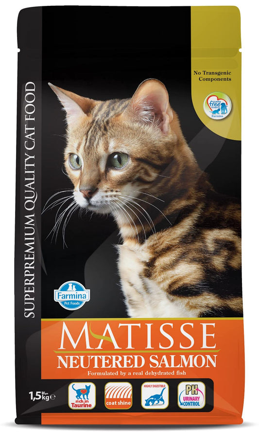 FARMINA MATISSE - CAT Dry NEUTERED Salmon 1,5 kg