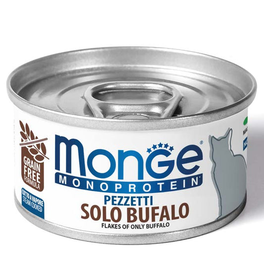 Monge MONOPROTEIN - Cat Flakes Only BUFFALO 80 g