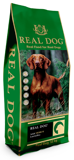 Real Dog SP Adult Medium Lamb&Rice 12 kg