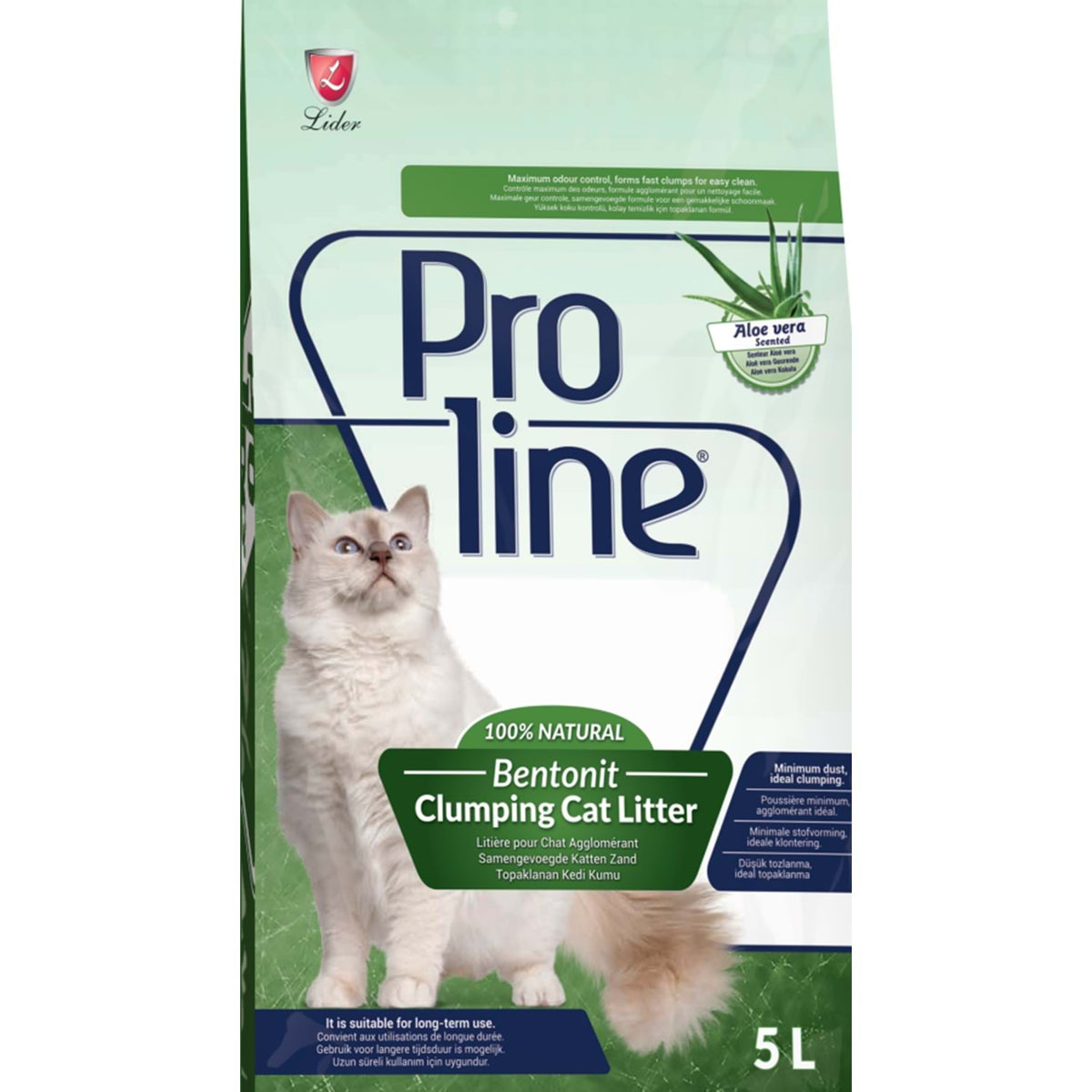 ProLine kačių kraikas Aloe vera 5l