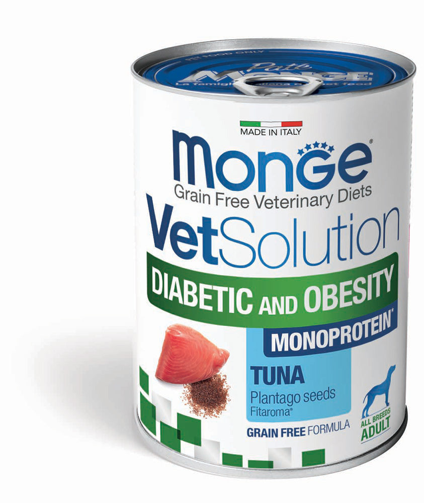 Monge VetSolution Dog Wet Diabetic/Obesity 400g