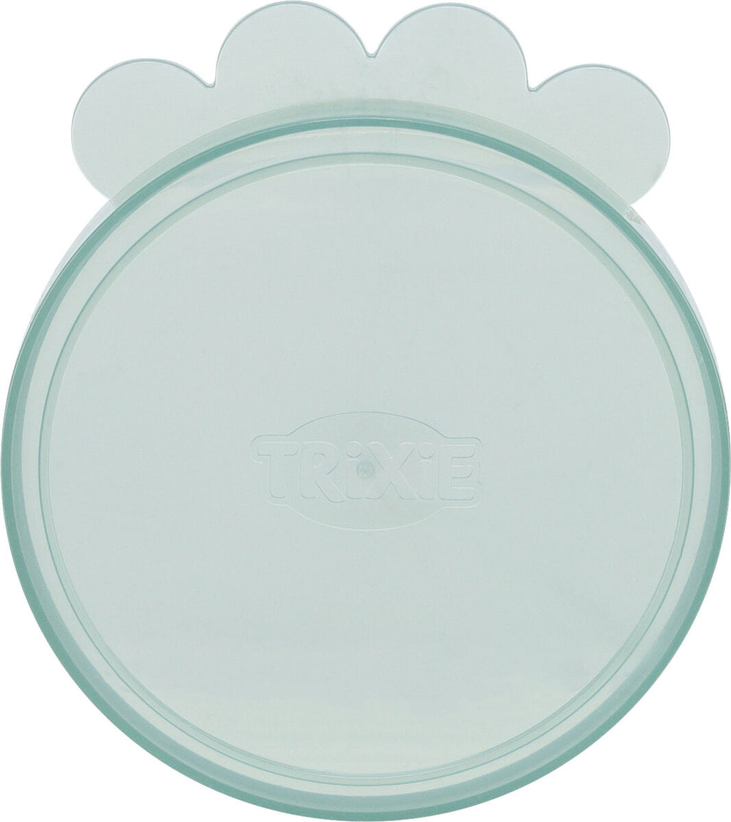 TRIXIE  Dangteliai skardinėms, ø 7.6 cm, 3 vnt., įv. spalvų žalsvas