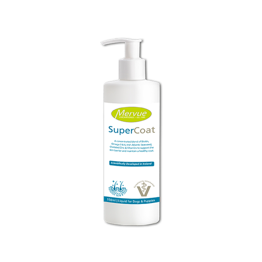 Mervue SuperCoat papildai šunims ir šuniukams, 150 ml