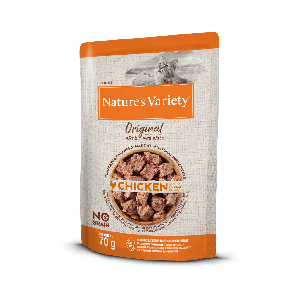 Nature's Variety Wet Original Cat — konservi kaķiem ar vistas gaļu, 70 g