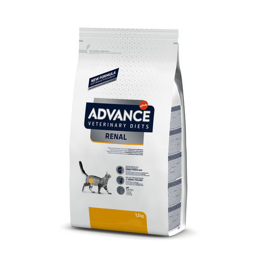 Advance Veterinary Diets Renal Cat Sausas maistas katėms, sergančioms inkstų ligomis 1,5 kg