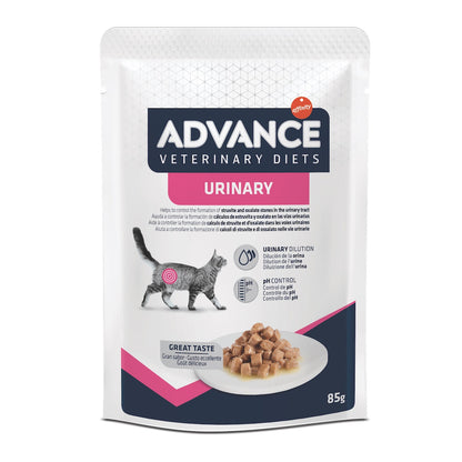 Advance Veterinary Diets Wet Urinary Cat Šlapias maistas katėms sergančioms šlapimo takų ligomis 85 g x 12 vnt.