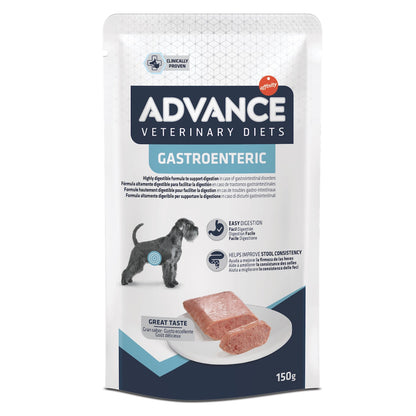 Advance Veterinary Diets Wet Gastroenteritic Dog Šlapias maistas šunims turintiems jautrų virškinamąjį traktą 150 g x 8 vnt.