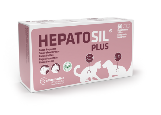 Hepatosil Plus Small Dogs&Cats Pašaro papildas kepenims mažųjų veislių šunims ir katėms N60