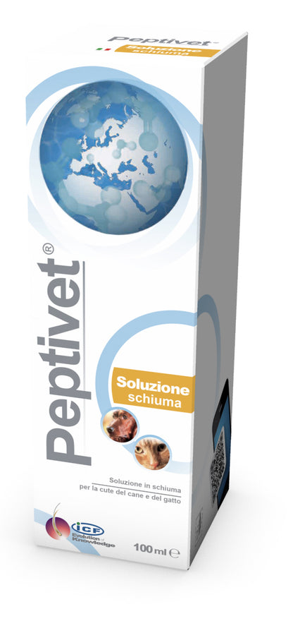 Peptivet Soluzione Euderminės putos neutralizuojančios sudirgimus 100 ml