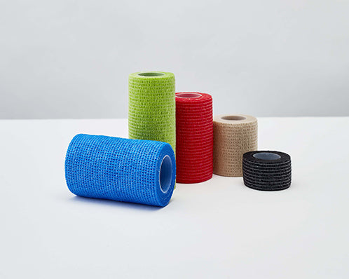 CPK-Sport (1510) Kompresiniai, atraminiai tvarščiai 7,5 cm x 4,5 m mėlyna. N1