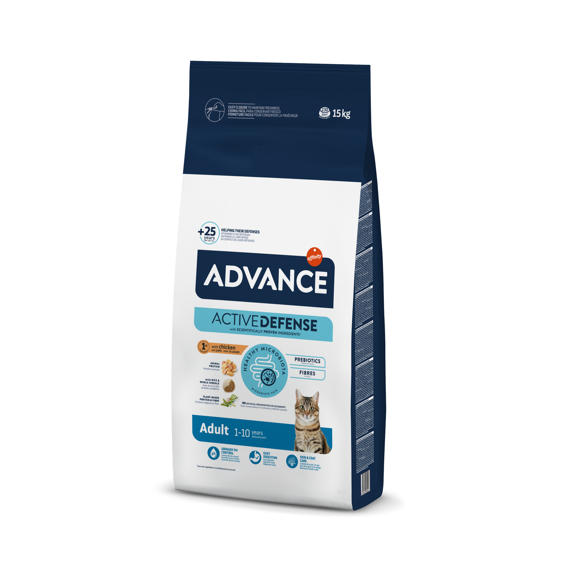 Advance Adult Cat Chicken&Rice Sausas pašaras su vištiena ir ryžiais suaugusioms katėms – 15kg