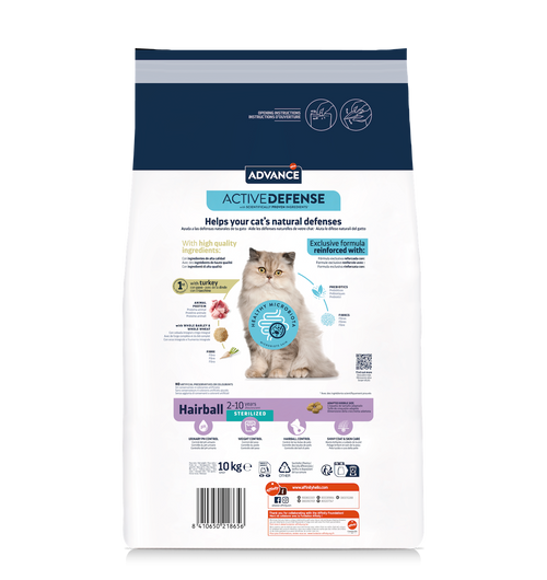 Advance Sterilized Hairball cat 10 kg