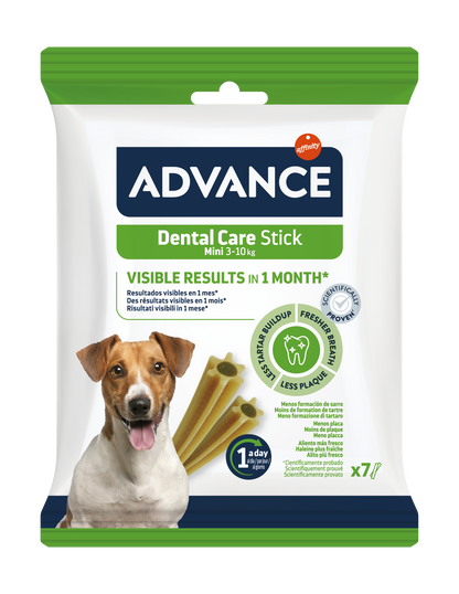Advance Dental Care Stick MINI Skanėstai šunims dantų priežiūrai 90 g