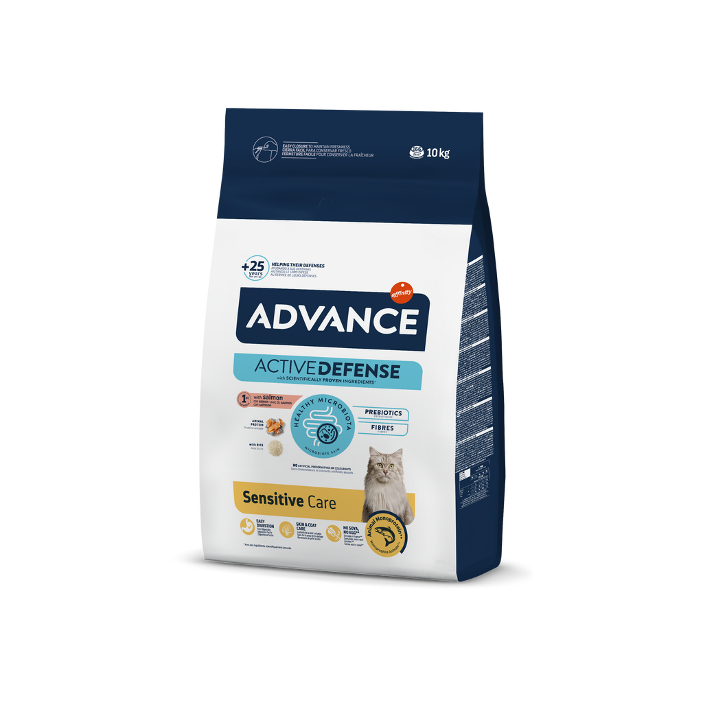 Advance Adult Sensitive Salmon&Rice Sausas maistas suaugusiems šunims turintiems virškinimo problemų 10 kg