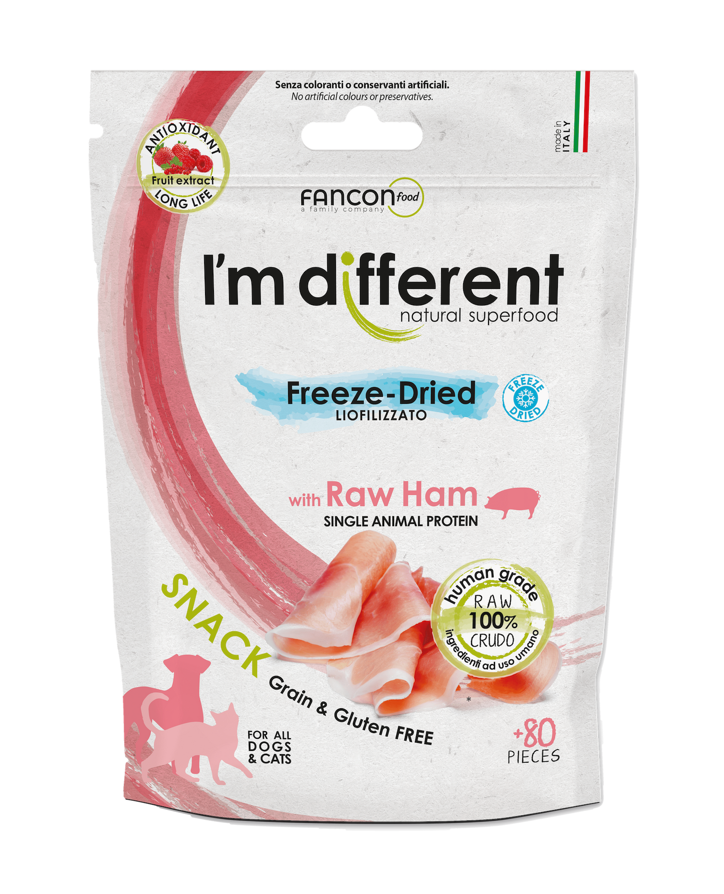 Diff Snack Raw Ham (kumpis) 40 g