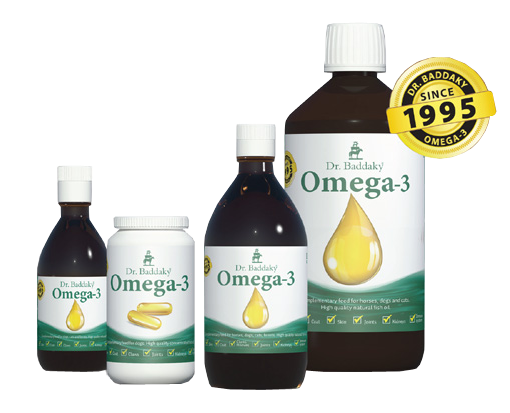Dr. Baddaky® Omega-3 Žuvų taukai šunims N100