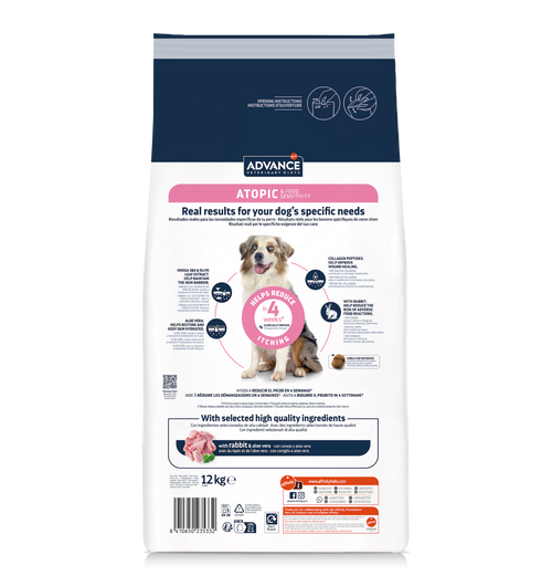 Advance Veterinary Diets Atopic Dog Med/Max 12 kg