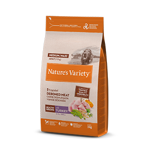 Nature's Variety HEALTHY GRAINS MED/MAXI ADULT TURKEY 3 kg