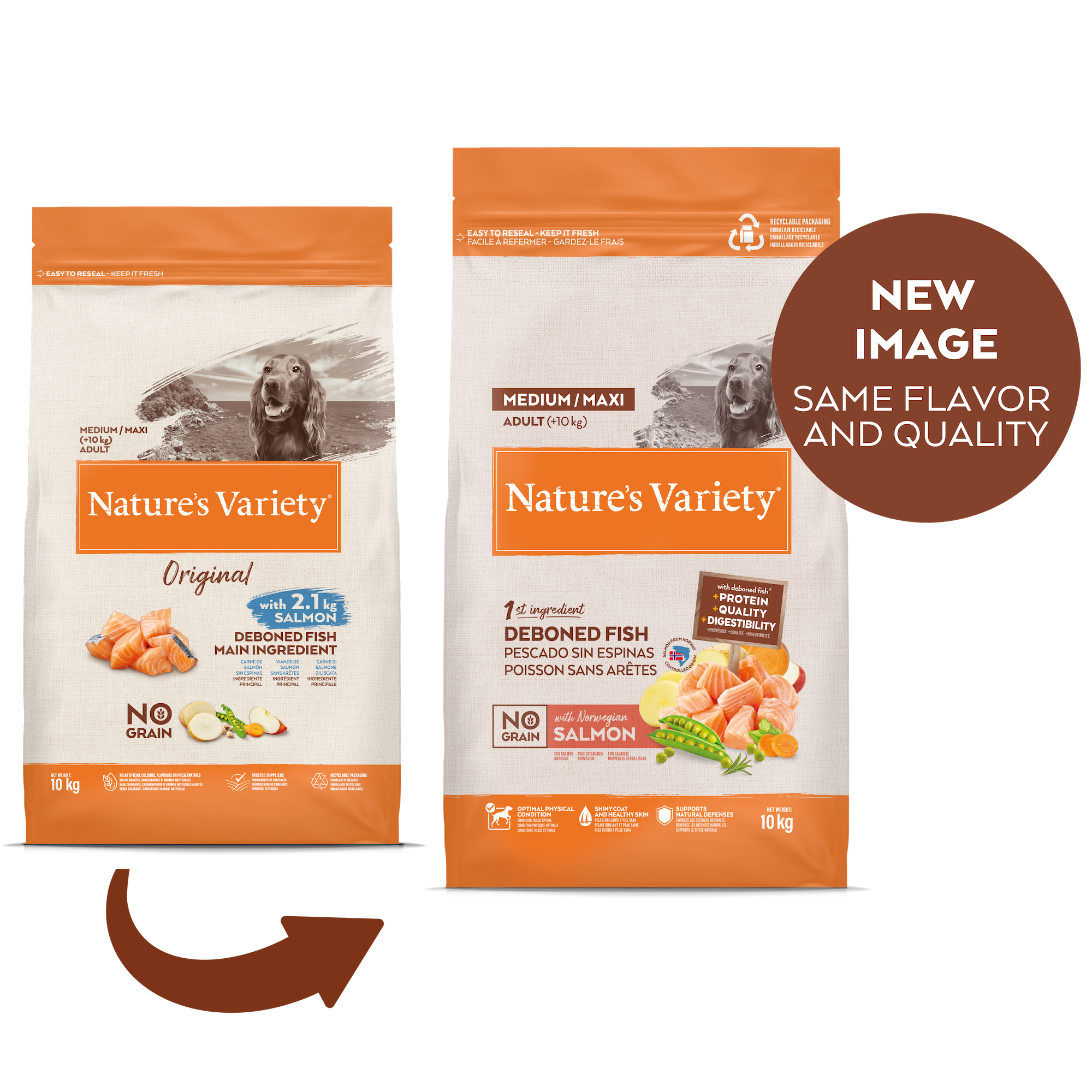 No Grain Med/Max Adult  10KG
