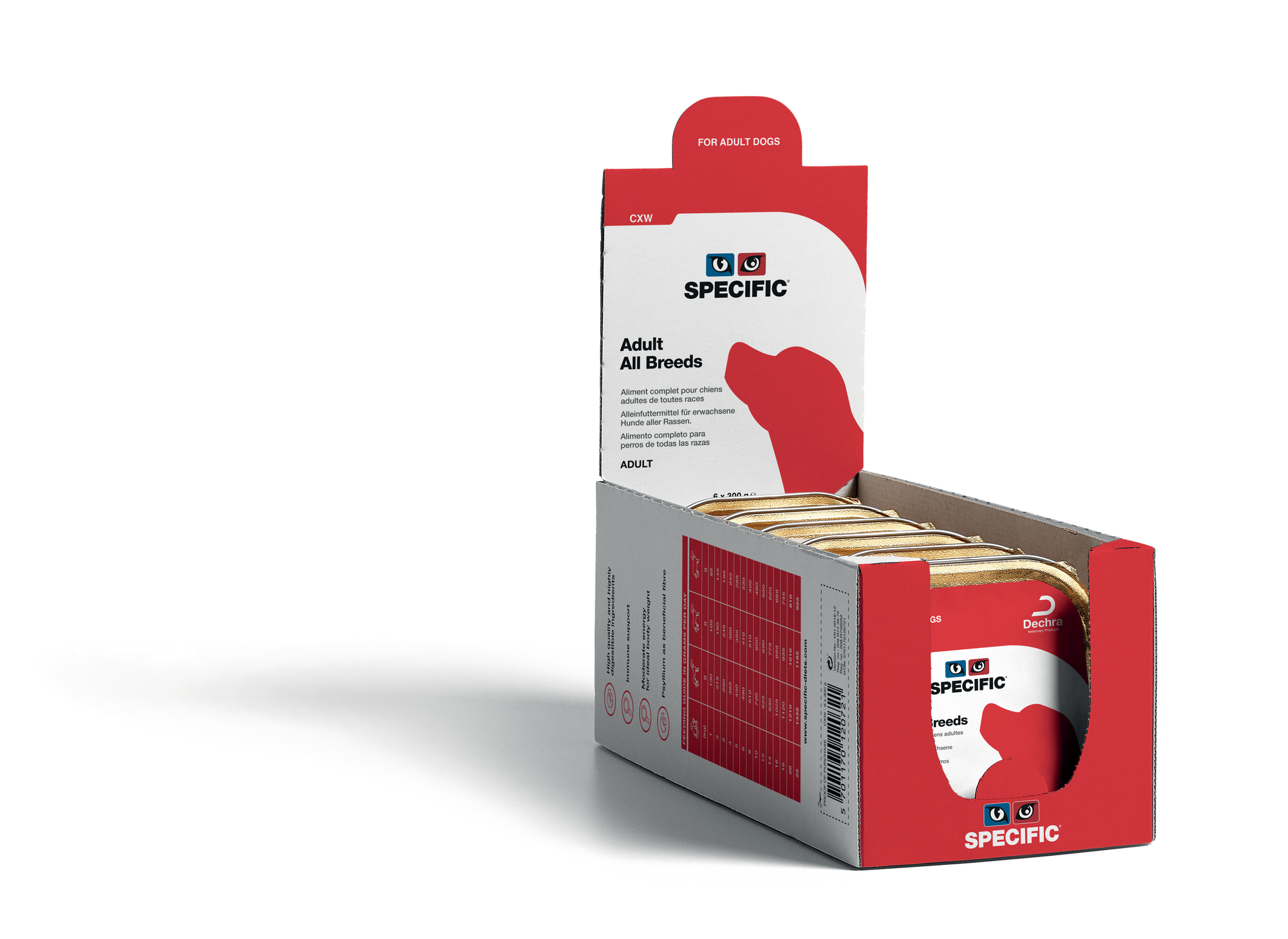 SPECIFIC CXW kasdienis sveikų suaugusių šunų konservas 6 x 300 g