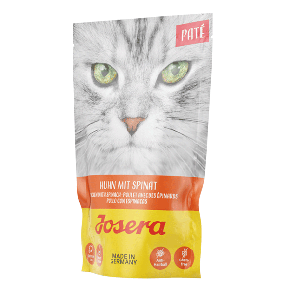 Josera Paté paštetas katėms su vištiena ir špinatais, 85 g