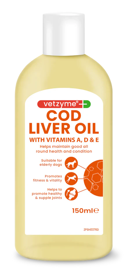 Vetzyme Menkių Kepenų Aliejus (150ml)