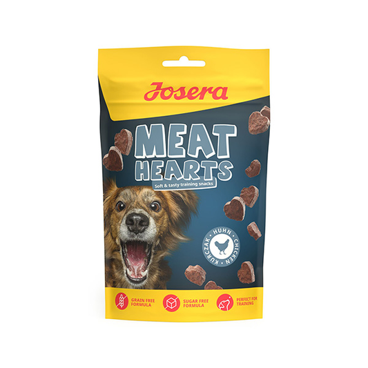 Josera Meat Hearts Chicken vištienos skanėstai šunims, 70 g