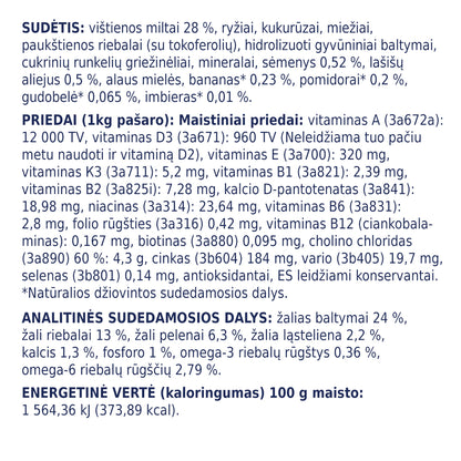 CLUB 4 PAWS PREMIUM VISAVERTIS SAUSAS PAŠARAS VIDUTINIŲ VEISLIŲ SUAUGUSIEMS ŠUNIMS