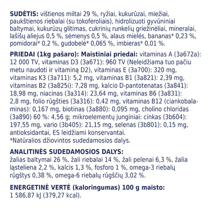 CLUB 4 PAWS PREMIUM VISAVERTIS PAŠARAS MAŽŲ VEISLIŲ SUAUGUSIEMS ŠUNIMS