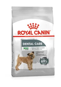 Royal Canin Dog Dental Care Mini visavertis pašaras šunims kurių dantys jautrūs.