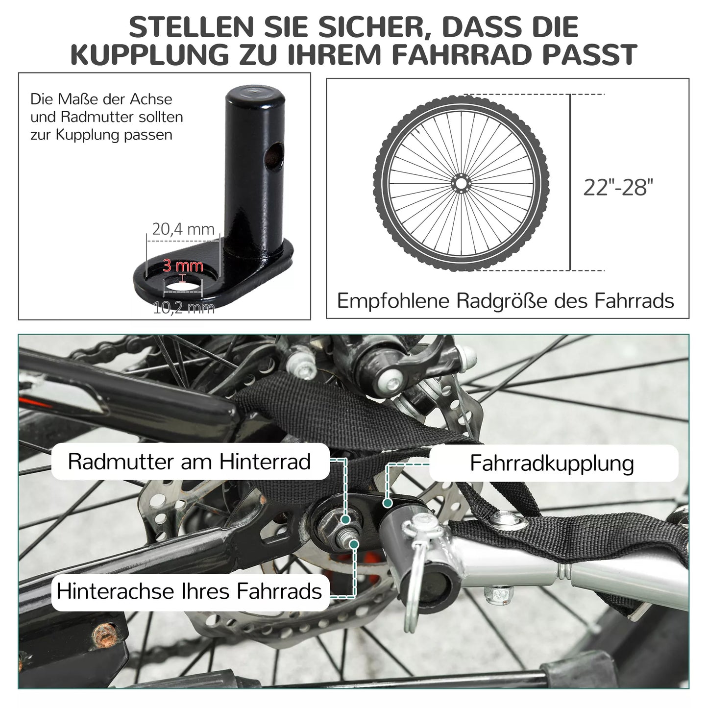 Gyvūnėlių priekaba šunims, dviračio priekaba iki 20kg, sulankstoma, su atšvaitu, apsauga nuo lietaus, plienas, pilka + žalia, 130 x 73 x 90cm