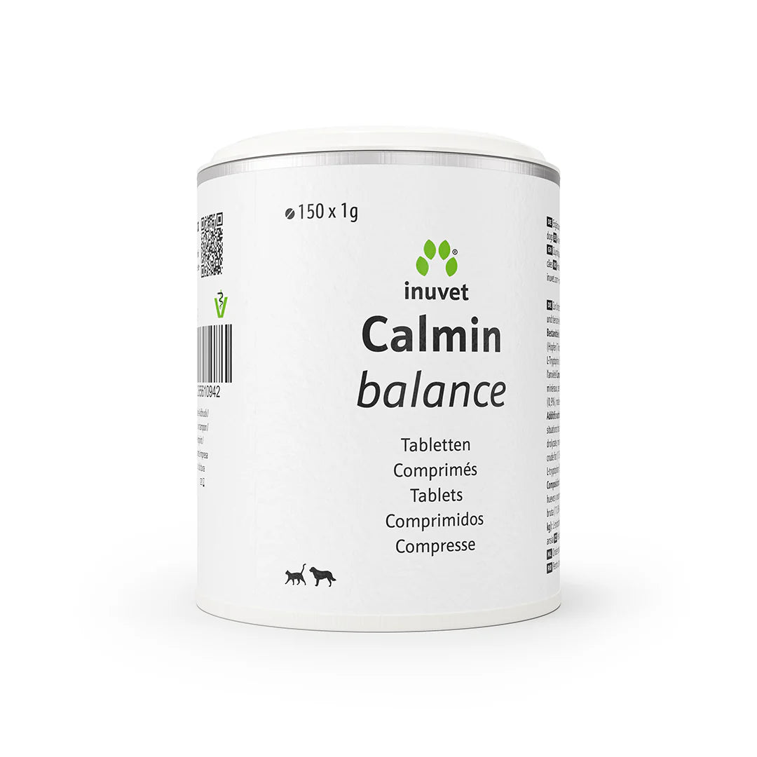 Calmin balance, pašaro papildas nuo streso šunims ir katėms 60tabl.