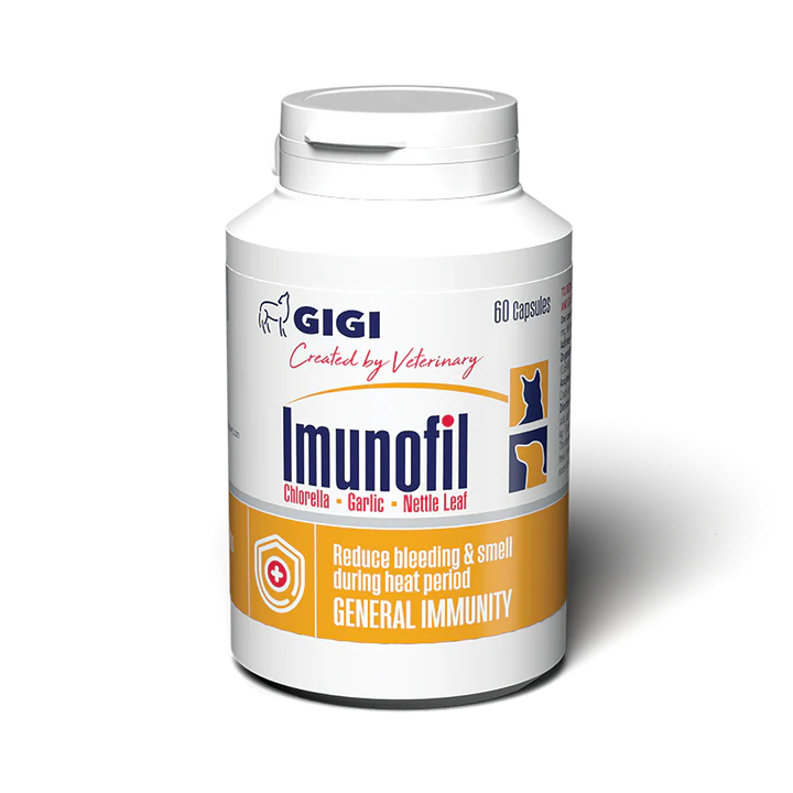 GIGI Imunofil  papildai šunims ir katėms imunitetui 30 tab.